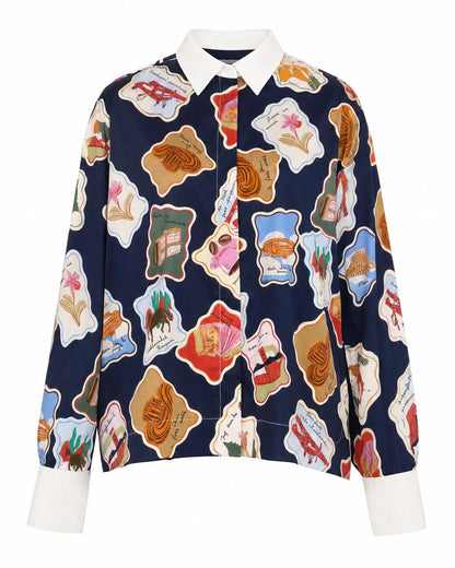 FRNCH Avon Blouse Timbres