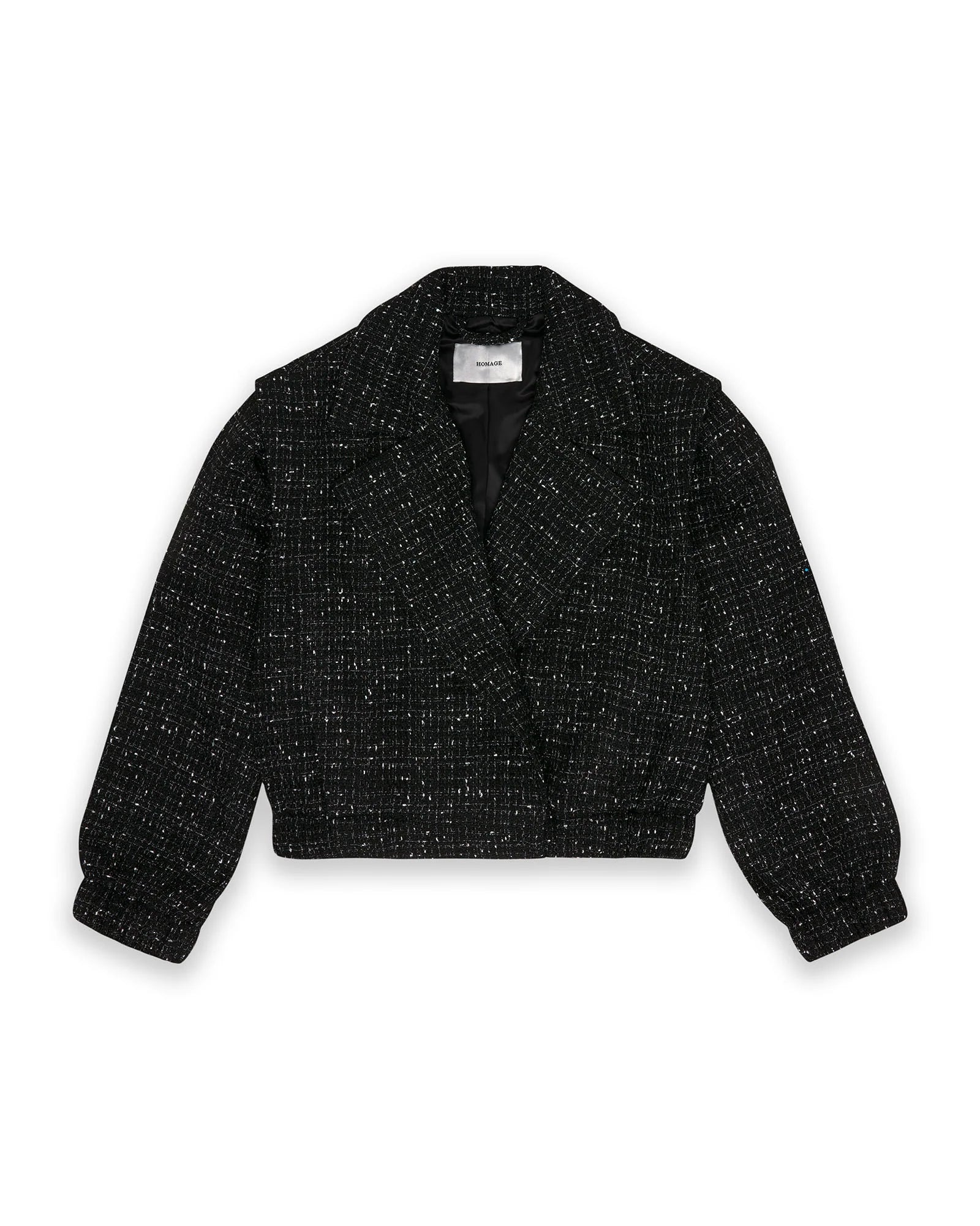 Homage to Denim Tailored Tweed Jacket Blazers & Jasjes