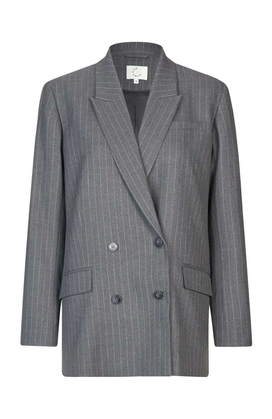 Five Units Frida Blazer Meteorite Pinstripe Blazers & Jasjes