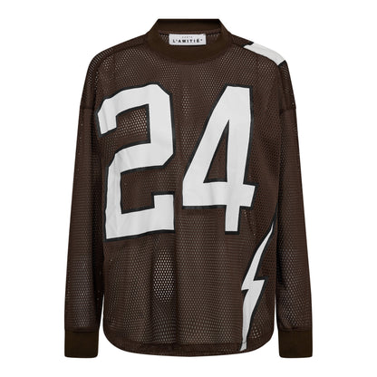 Haute L'amitié T-shirt American Football Mocca T-shirts