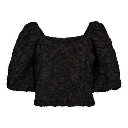 Haute L'amitié Dazzy Top Black Tops