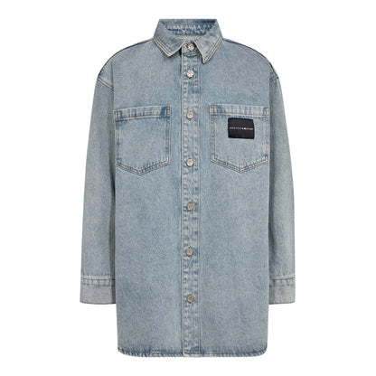 Haute L'amitié Miley Denim Shirt Bleached Denim