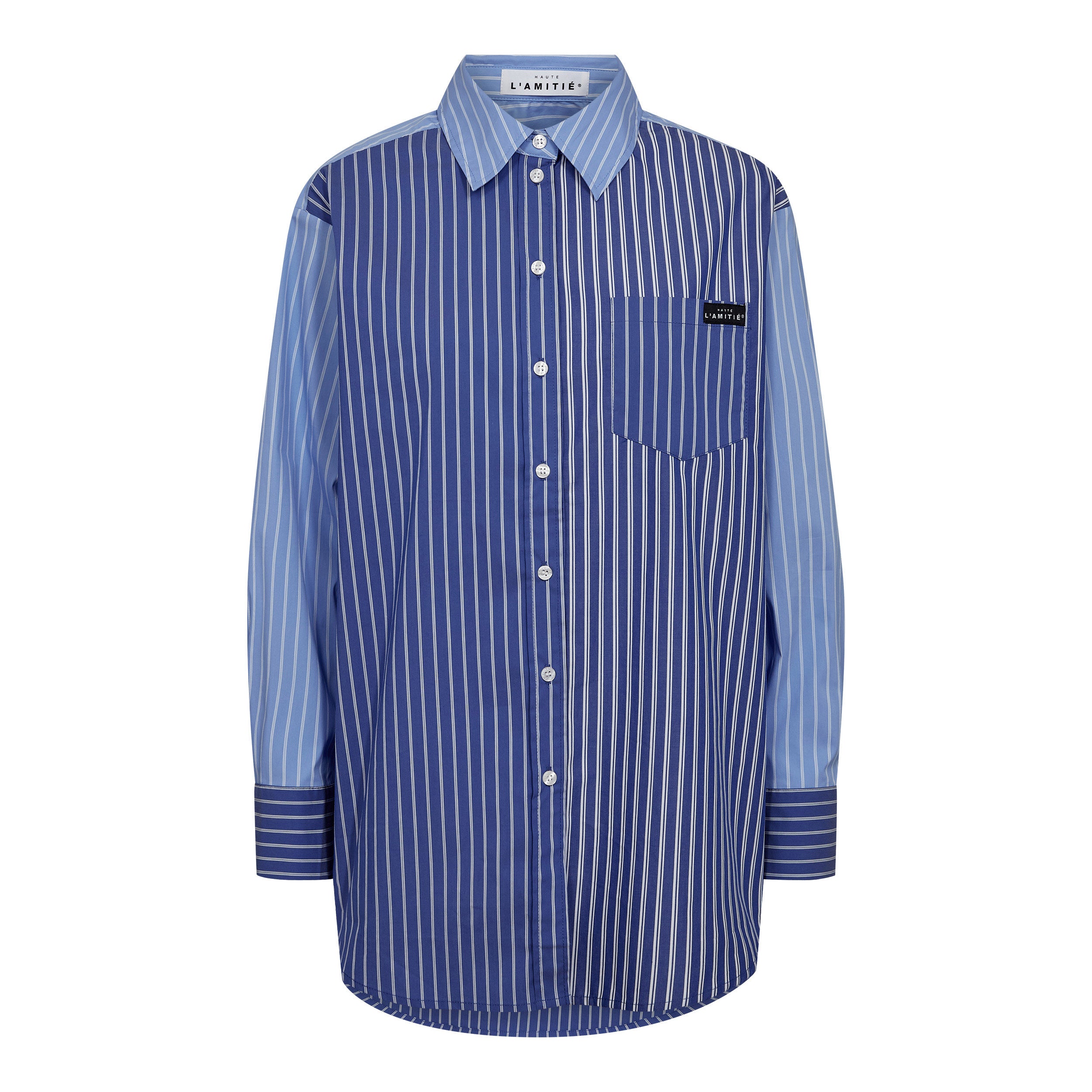 Blue Mix Stripe Shirt