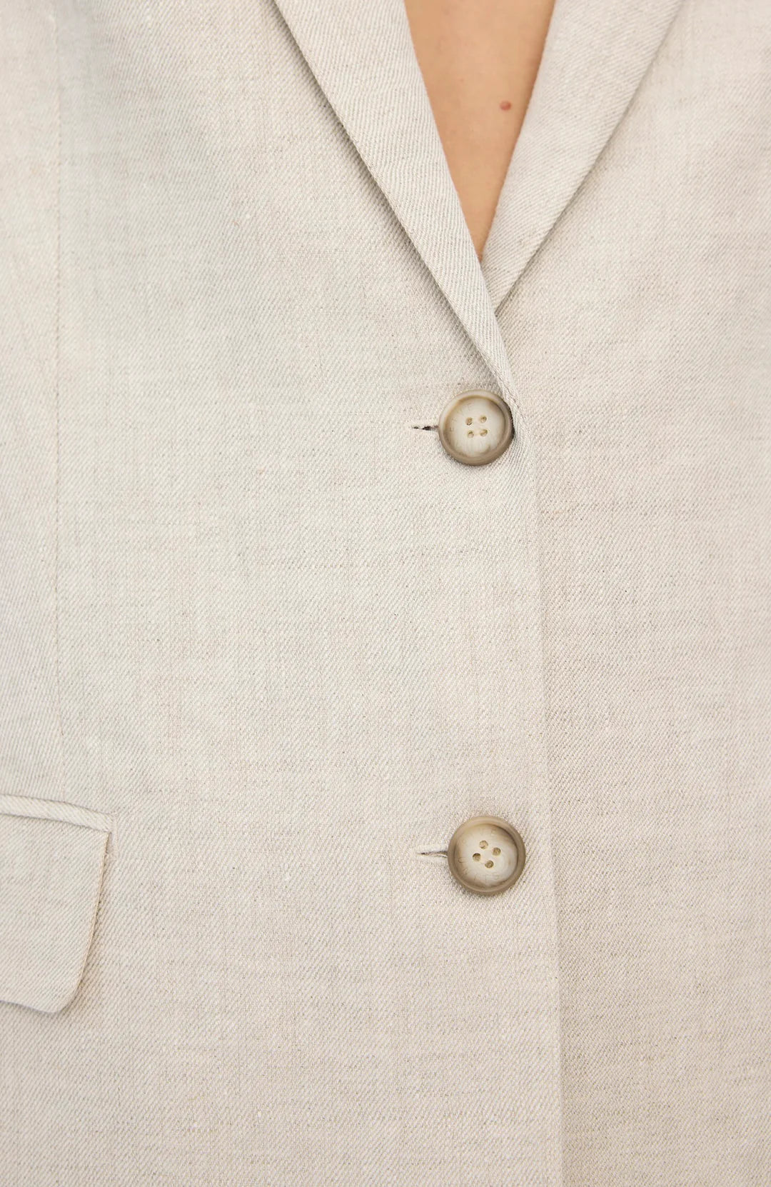 Five Units Hanna Blazer Crystal Linen