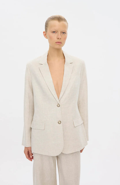 Five Units Hanna Blazer Crystal Linen
