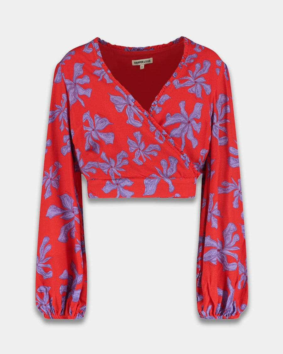 Harper & Yve Flora Blouse Wild Rose