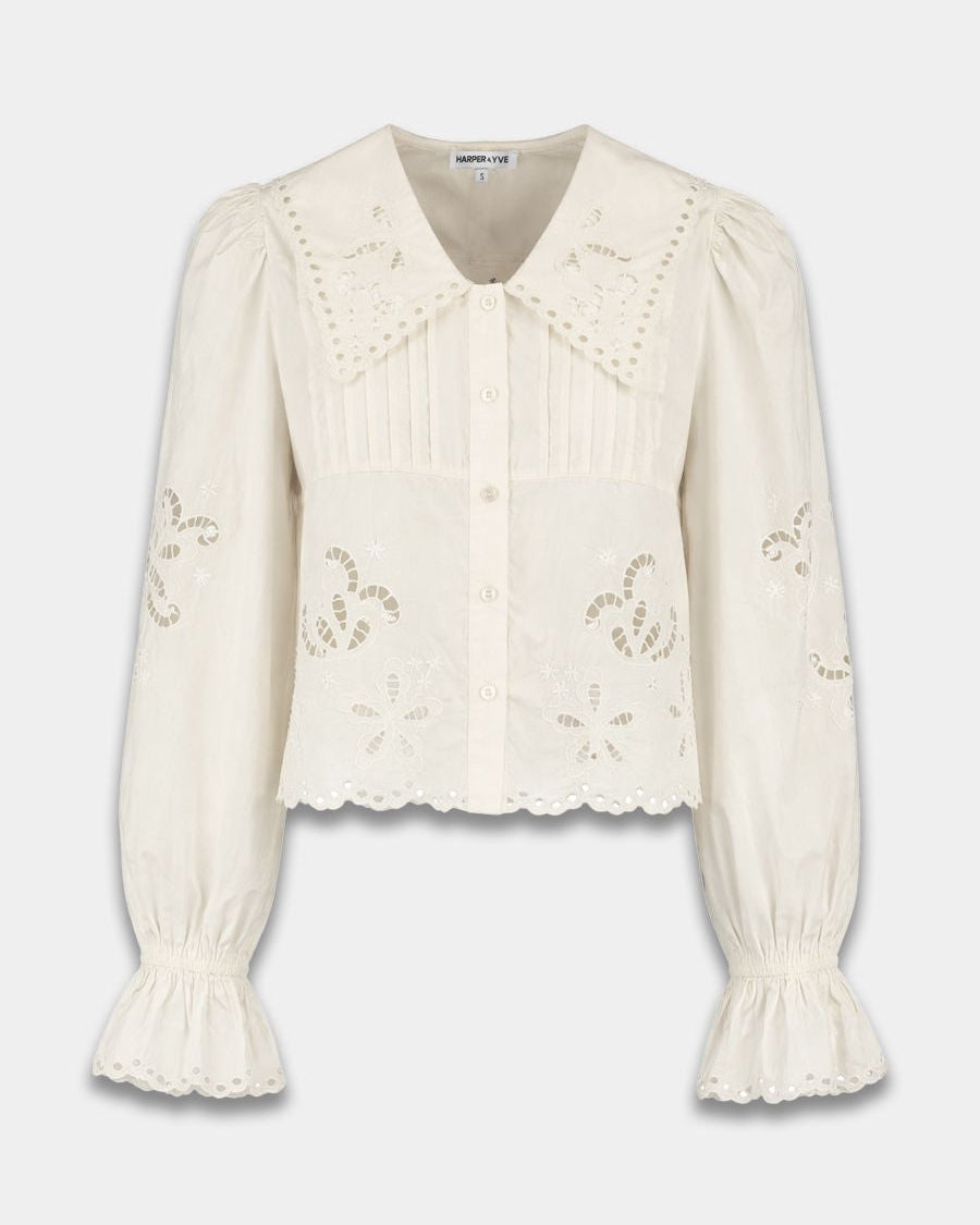 Harper & Yve Mandice Blouse Ecru