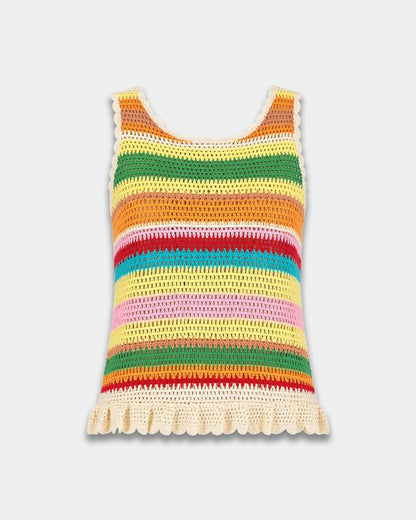 Harper & Yve Martha Top Multicolor Stripe