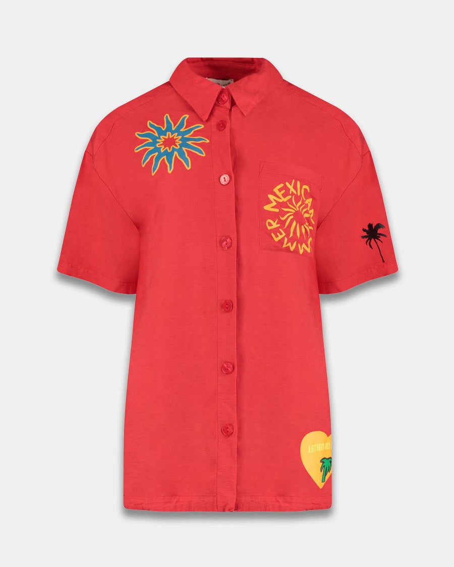 Harper & Yve Tessa Blouse Poppy Red