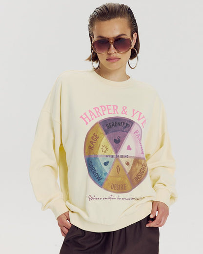 Harper & Yve Wheel Sweater