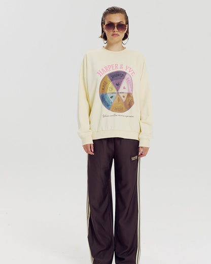 Harper & Yve Wheel Sweater