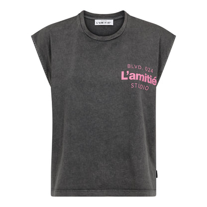 Haute L'amitié Noma Logo Top Tops