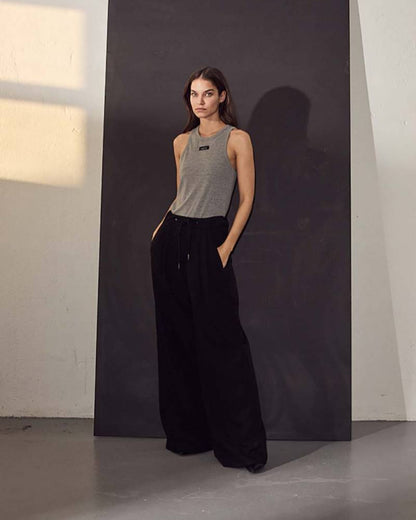 Haute L'amitié Michelle Tailor Tie Tall Pant Broeken