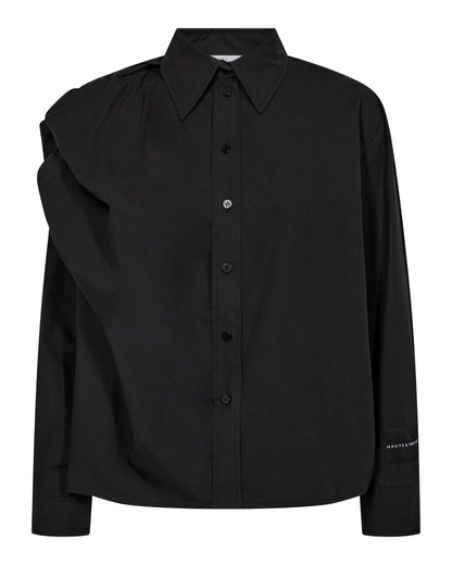 Haute L'amitié Cosmopolitan Drape Blouse HL10904