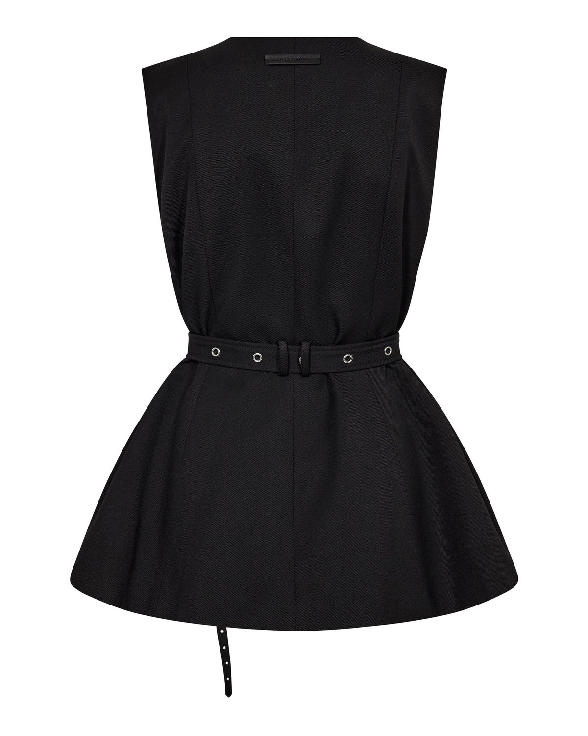 Haute L'amitié Premiere Peplum Belt Vest HL10910