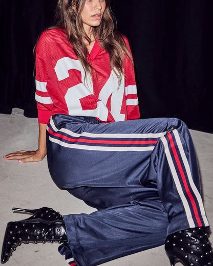 Haute L'amitié Baggy RN Track Tall Pants Broeken