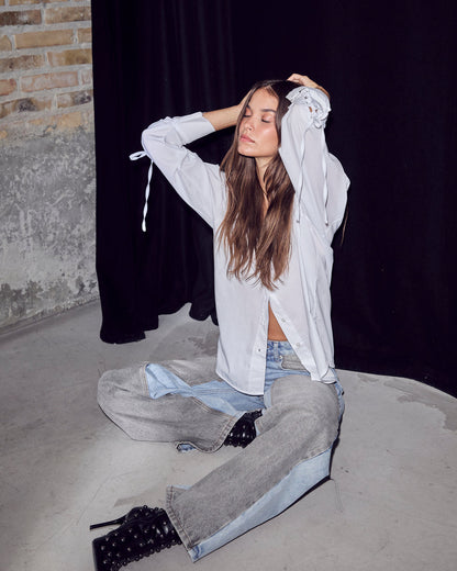 Haute L'amitié Two-Tone Patch Tall Jeans Jeans