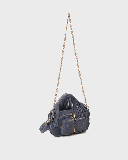 Núnoo Helena Fringe Suede Jeans Tassen
