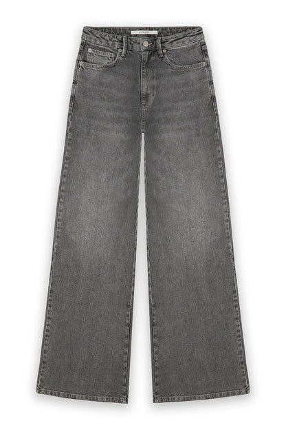Homage to Denim James - Wide Leg Jeans Random Washed Grey