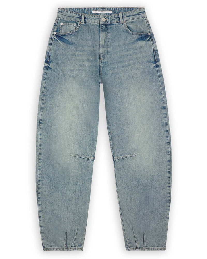 Homage to Denim Amber - Balloon Jeans Heavy Blue Jeans