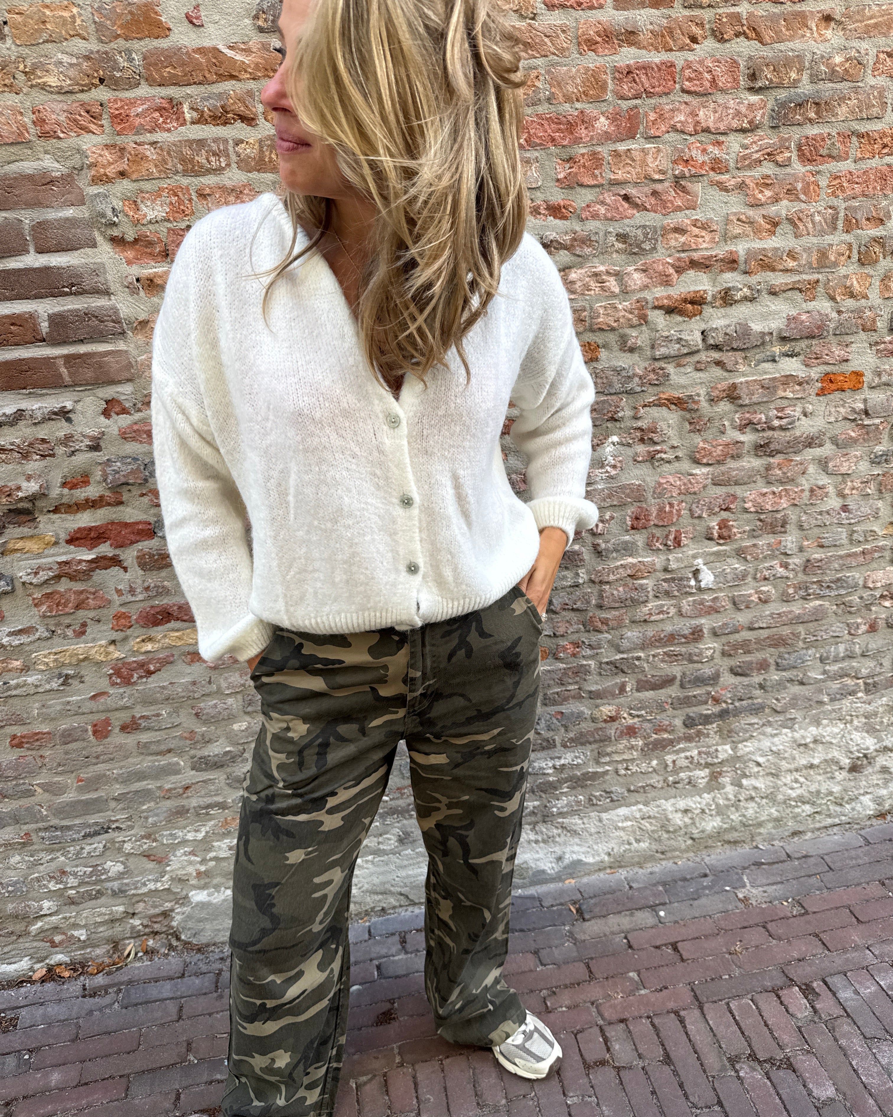 Hej Julie Collection Vestje Ecru One Size