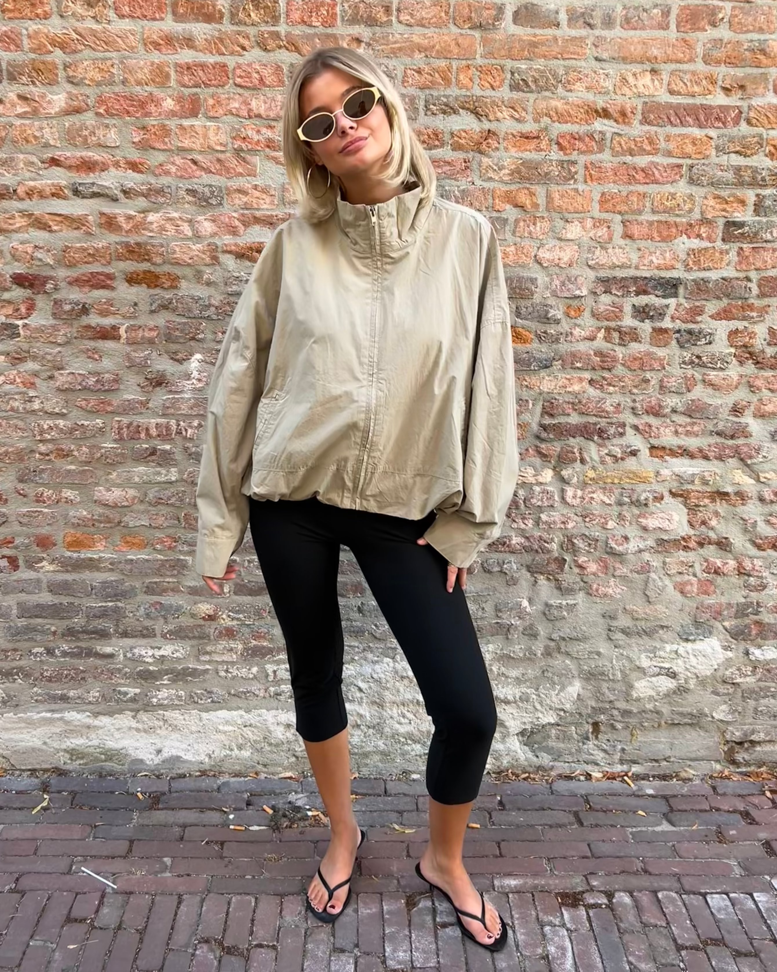 Hej Julie Collection Nikki Jack Beige One Size