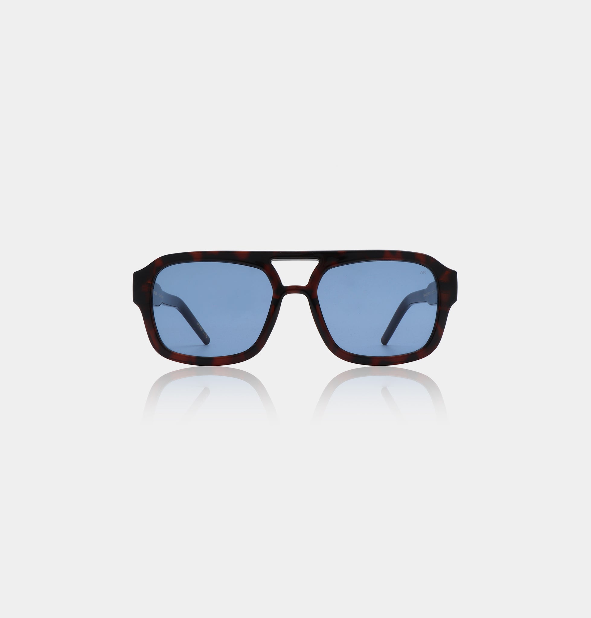 A.KJÆRBEDE Bril Kaya Demi Tortoise (Blue Lens) One Size Accessoires