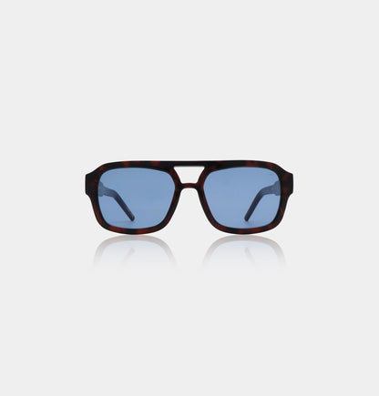 A.KJÆRBEDE Bril Kaya Demi Tortoise (Blue Lens) One Size Accessoires