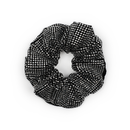 SUI AVA Kelly Crystal Scrunchie Black Diamond Accessoires