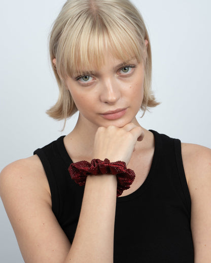 SUI AVA Kelly Crystal Scrunchie Accessoires