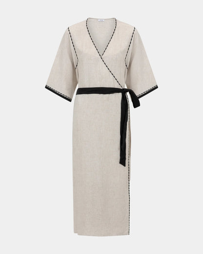Knit-Ted Maui Dress Natural