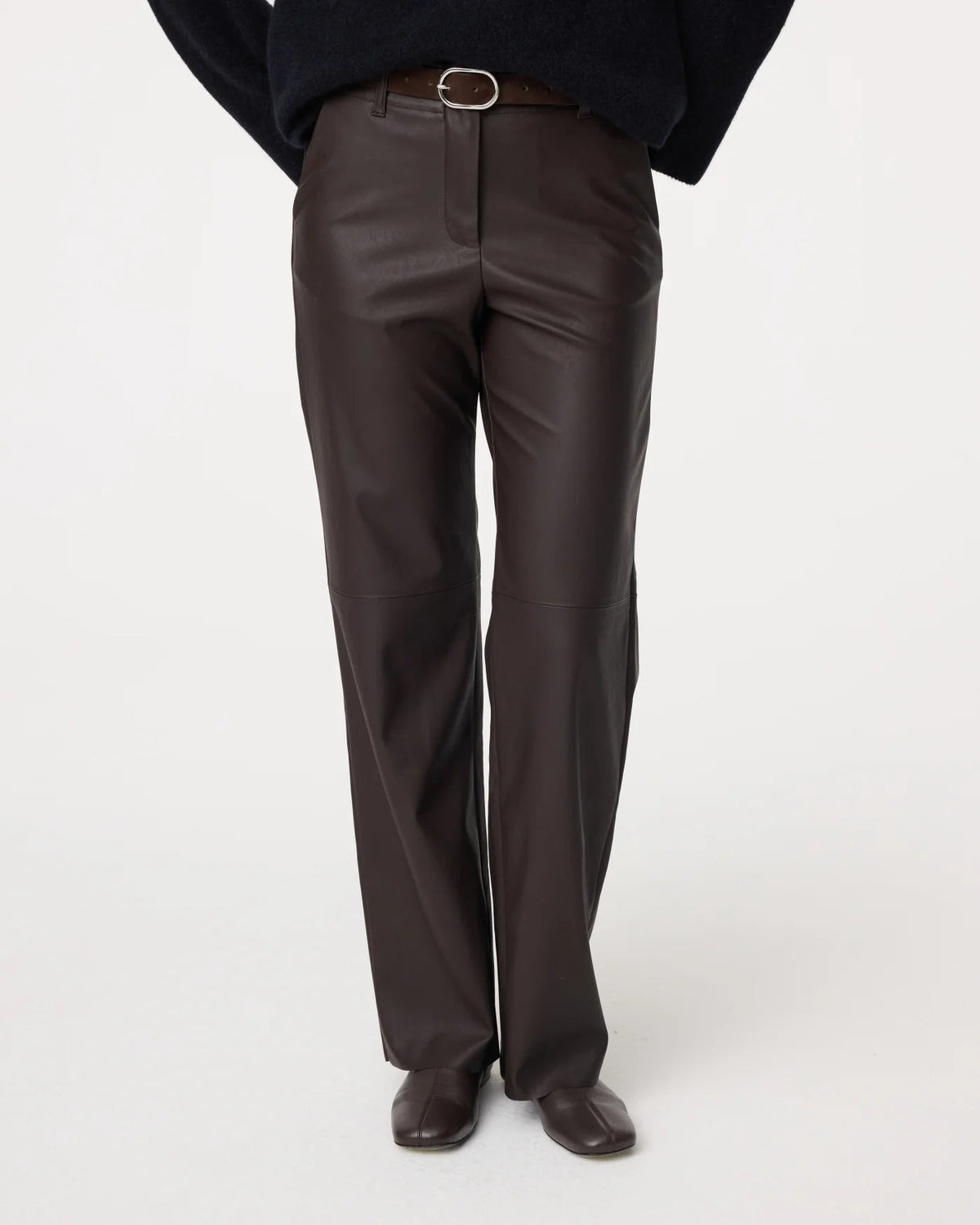 Knit-Ted Naomi Pants Choco