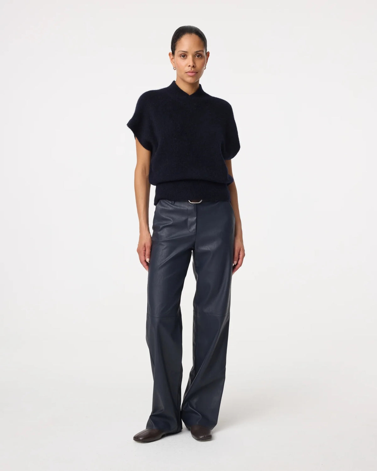 Knit-Ted Naomi Pants Night Blue