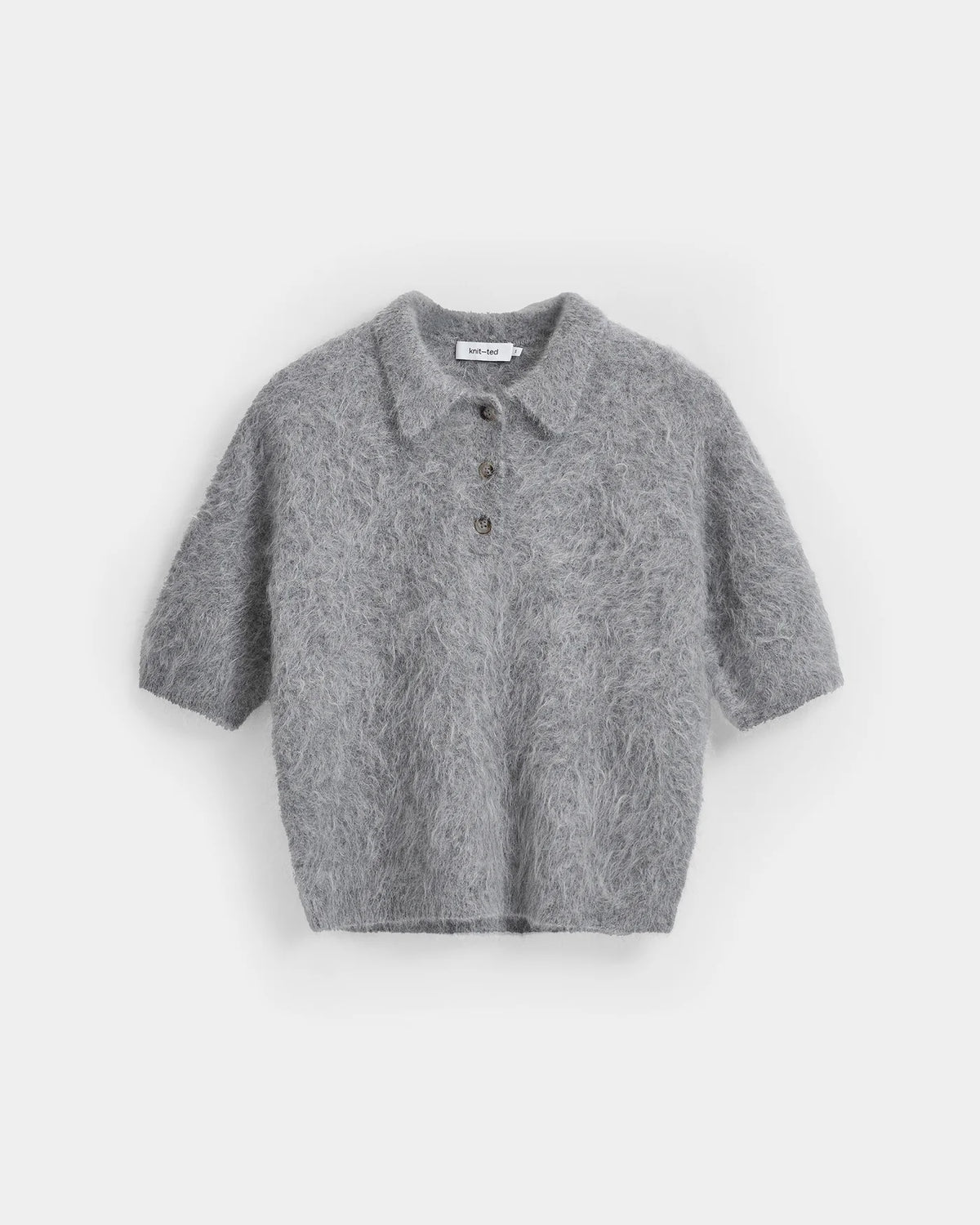 Knit-Ted Sherman Top Mid Grey