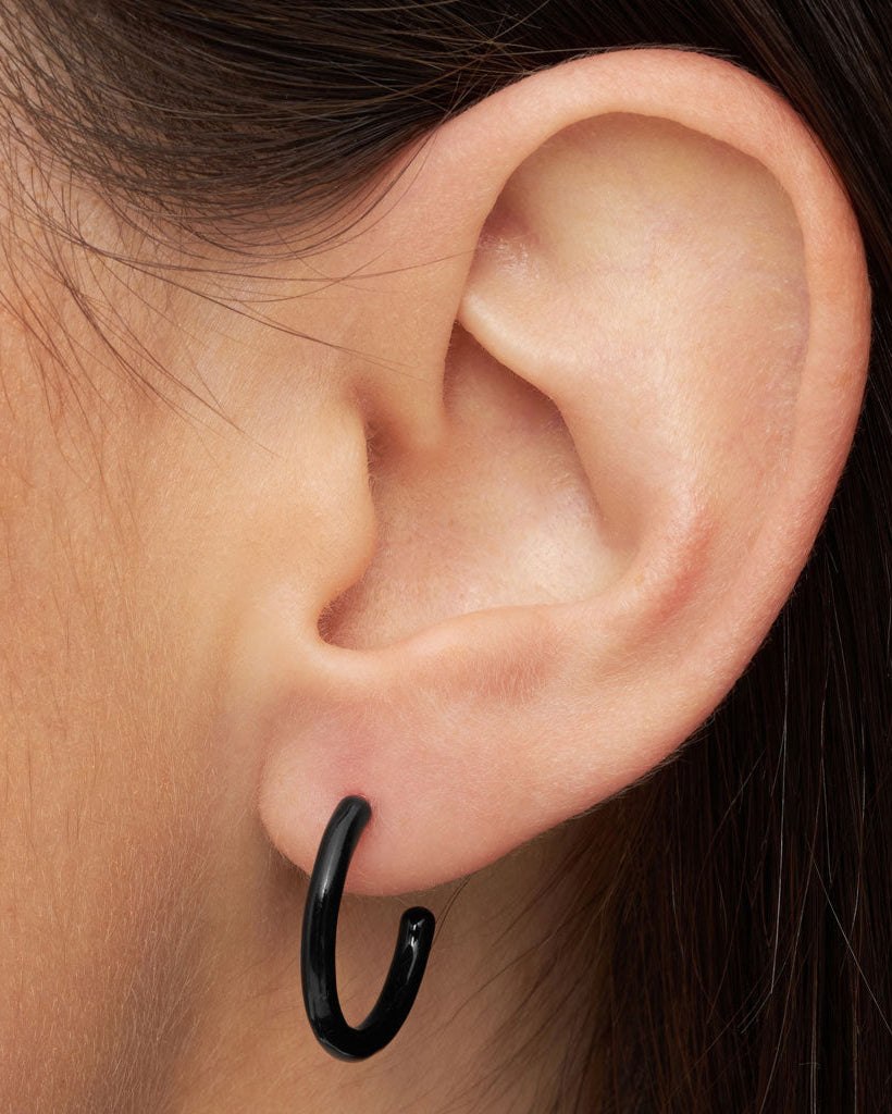 LuLu Copenhagen Color Hoops Medium (2 stuks) Accessoires