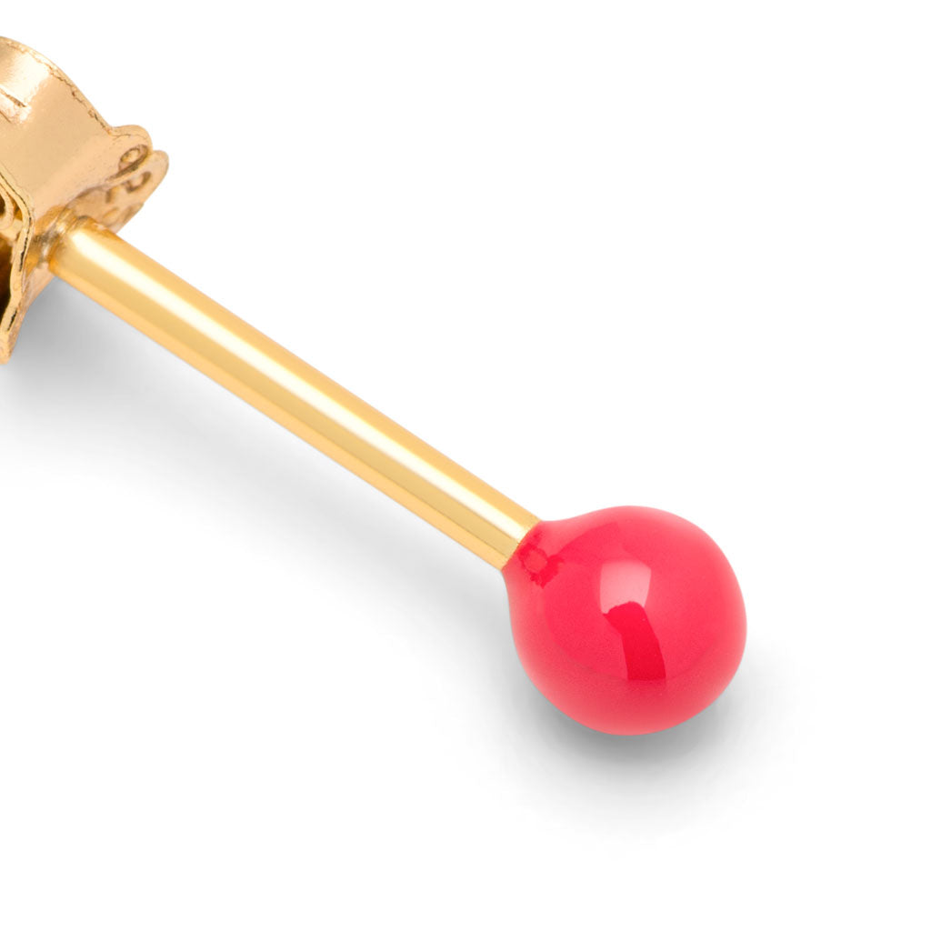 LuLu Copenhagen Color Ball earring 1 pcs Accessoires