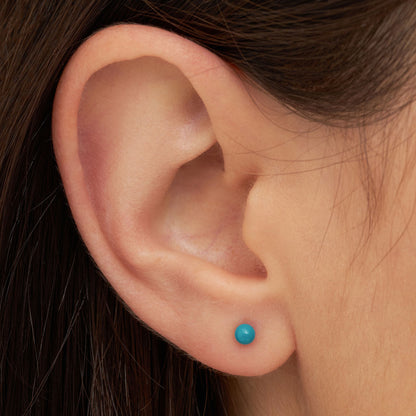 LuLu Copenhagen Color Ball earring 1 pcs Retro Blue Onesize Accessoires