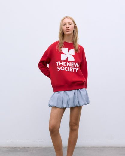The New Society Logo Sweatshirt Print