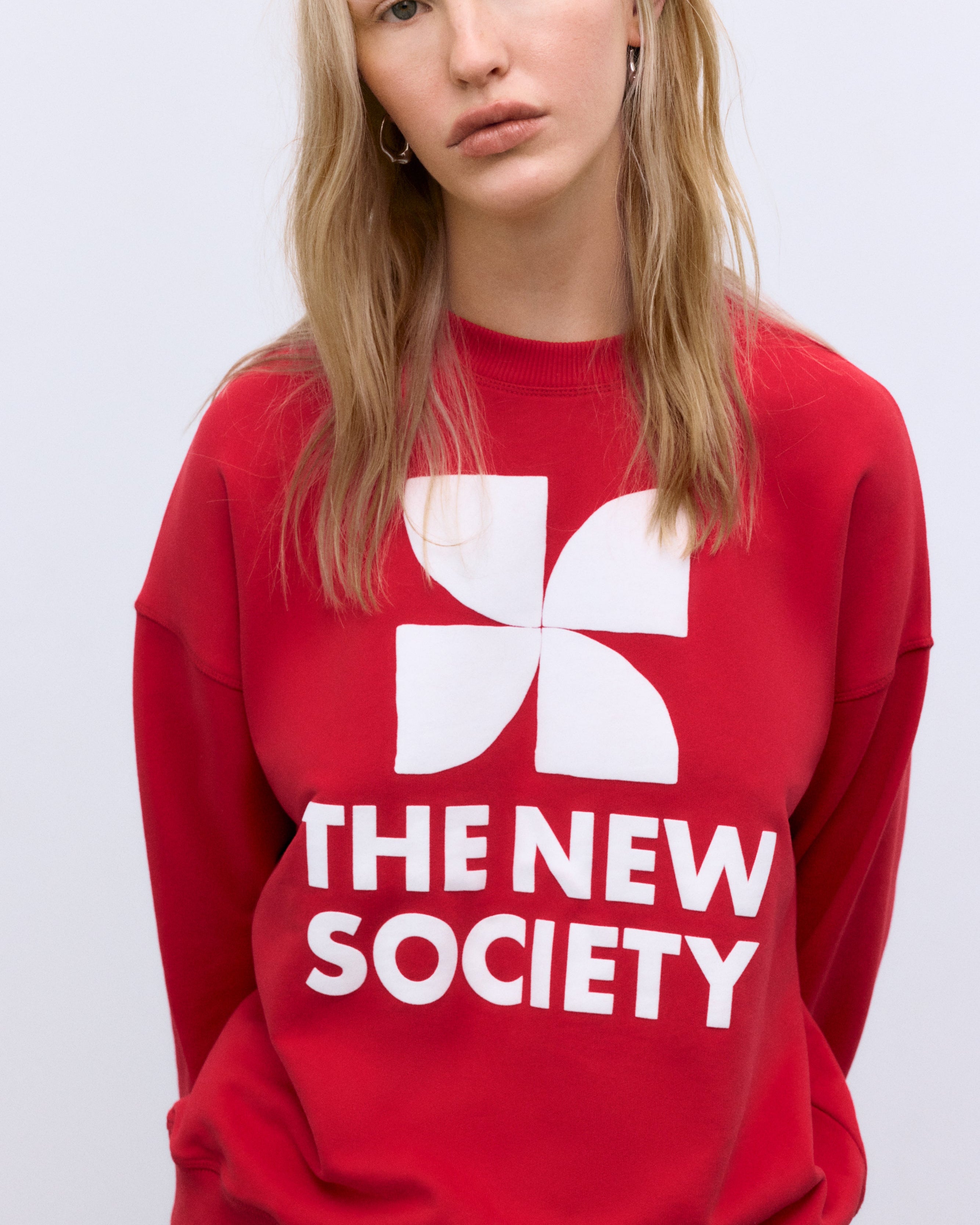 The New Society Logo Sweatshirt Print