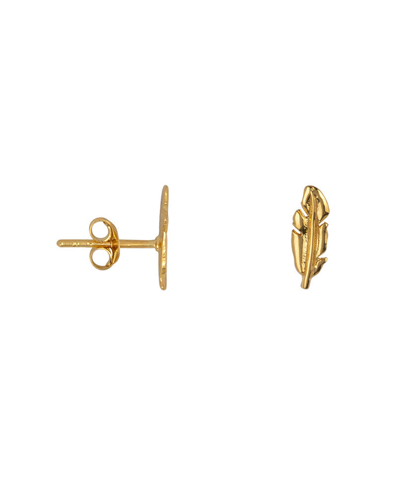 Betty Bogaers Feather Stud Earring (2 stuks)