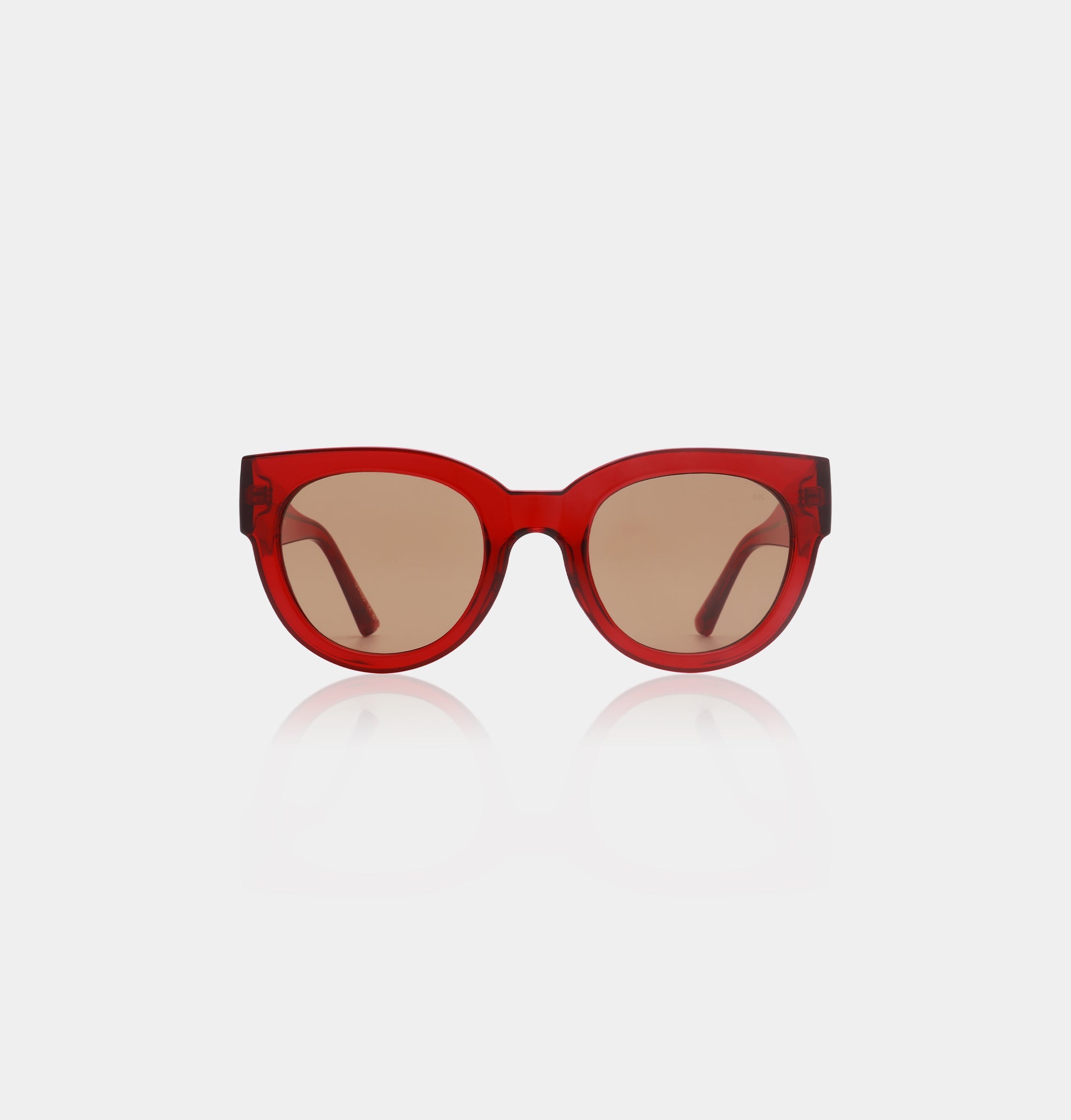 A.KJÆRBEDE Bril Lily Red Transparent One Size Accessoires