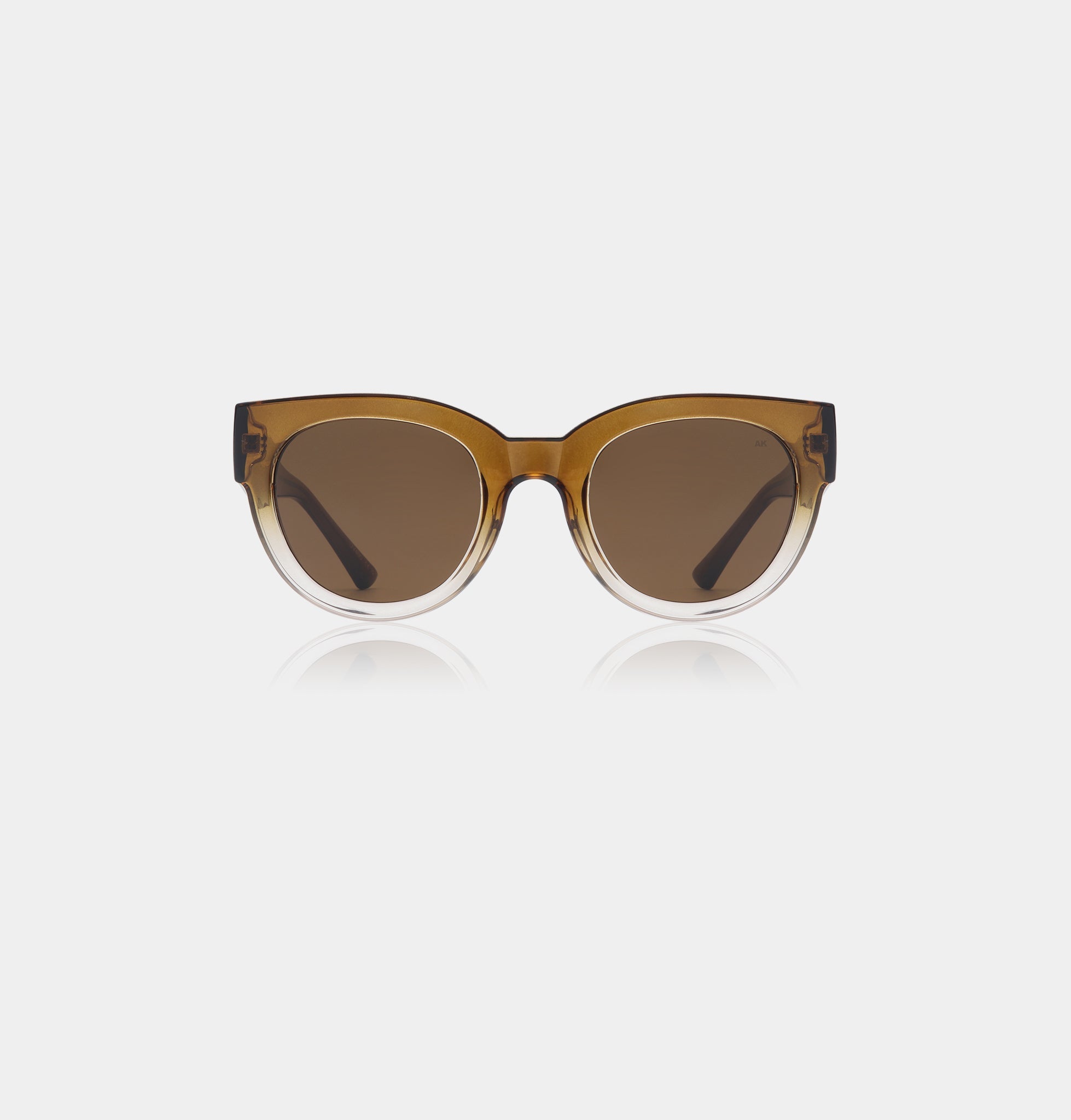 A.KJÆRBEDE Bril Lily Smoke Champagne One Size Accessoires