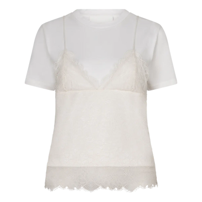 Love Stories Jenn Top White