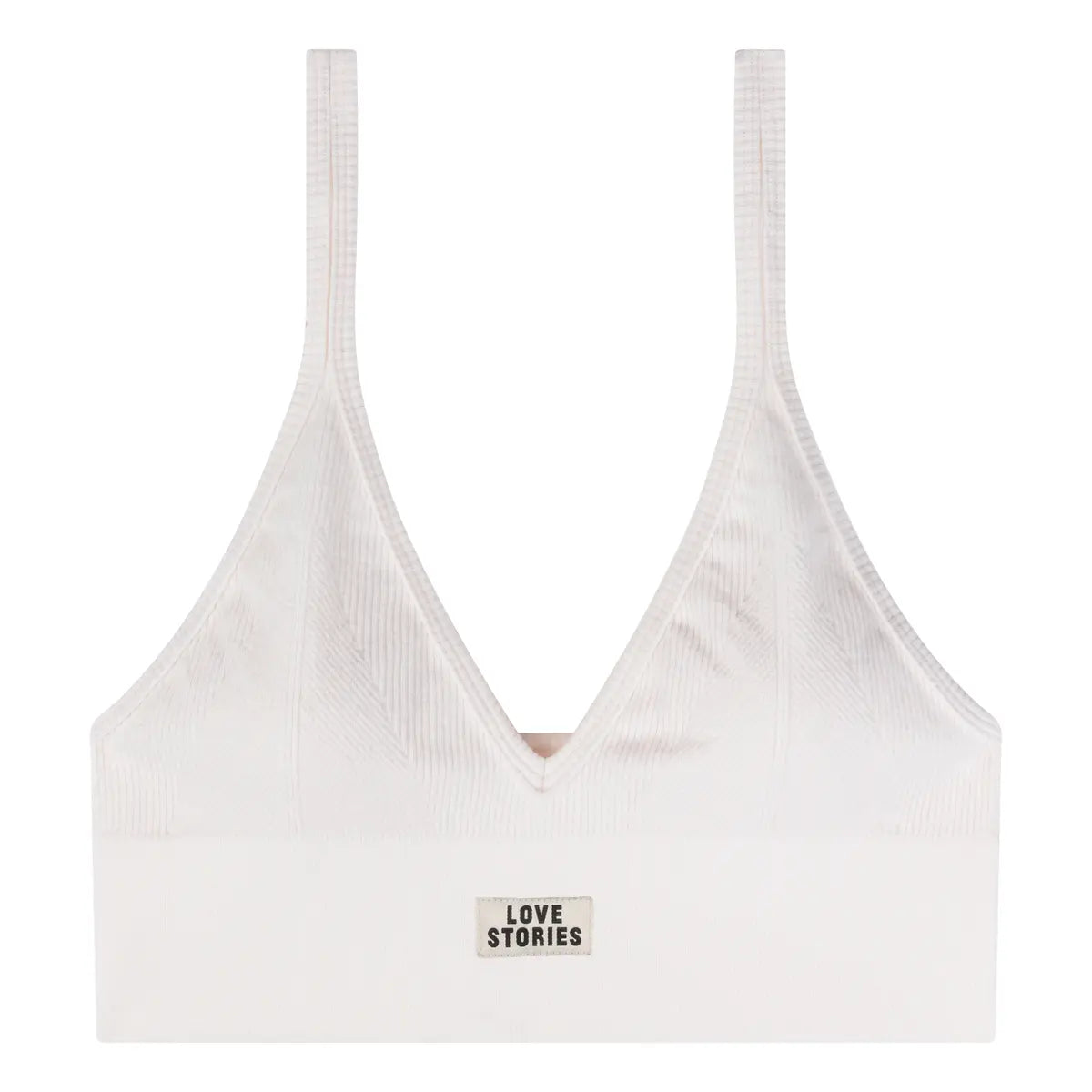Love Stories Posey Bralette White