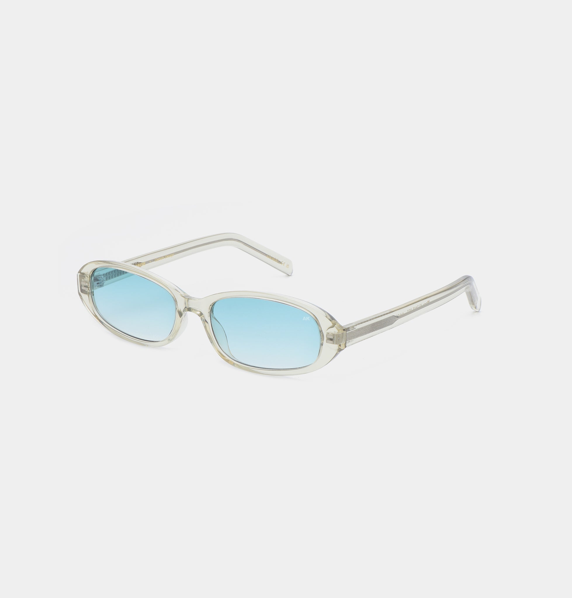 A.KJÆRBEDE Bril Macy Ecru Transparent One Size Accessoires