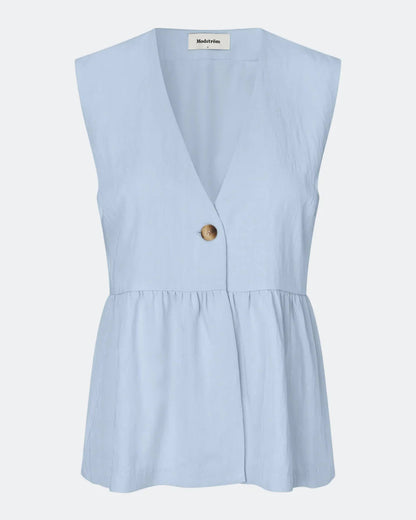 Modström Agnete Gilet Cashmere Blue