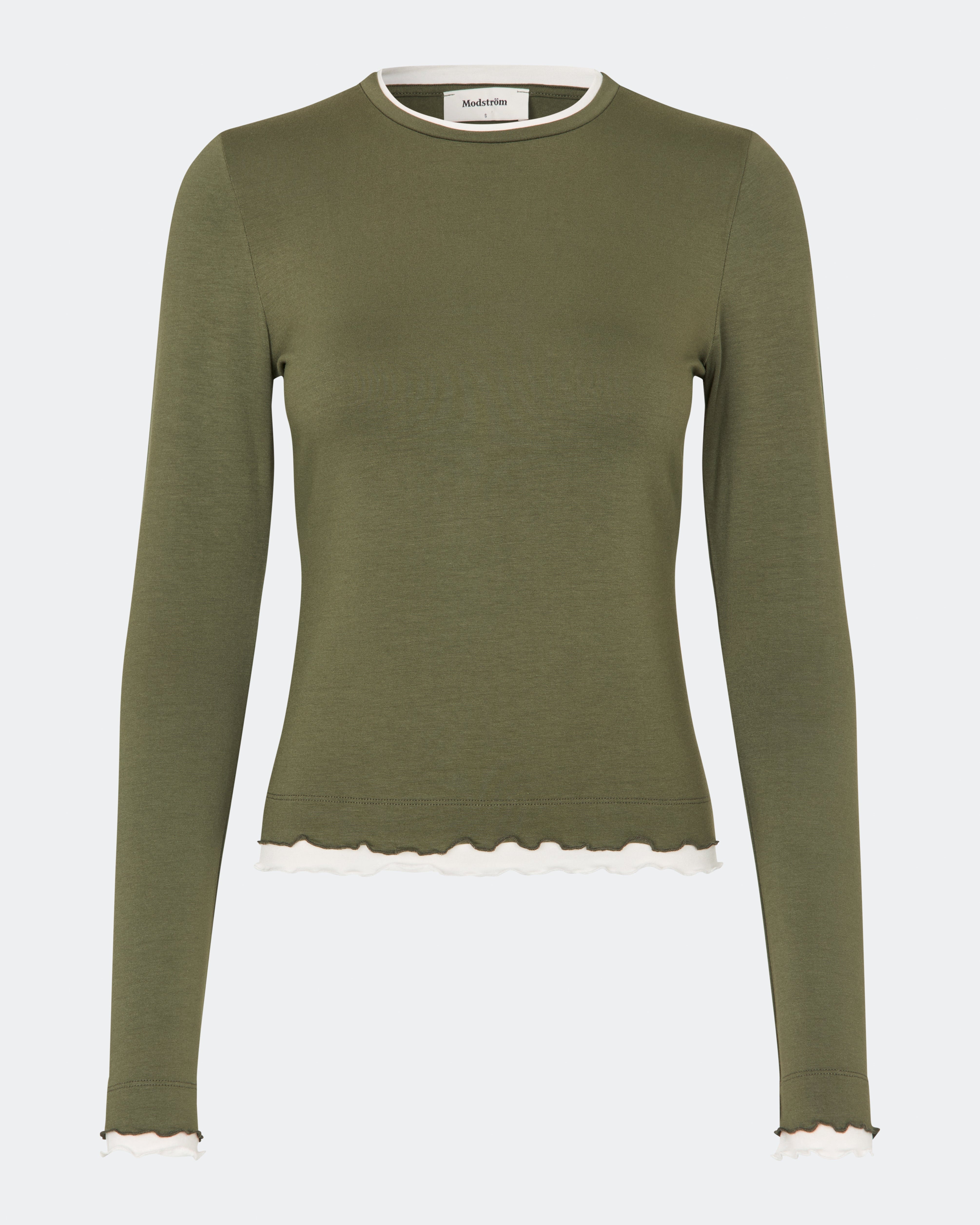 Modström Cilja Longsleeve T-shirt Army Dust