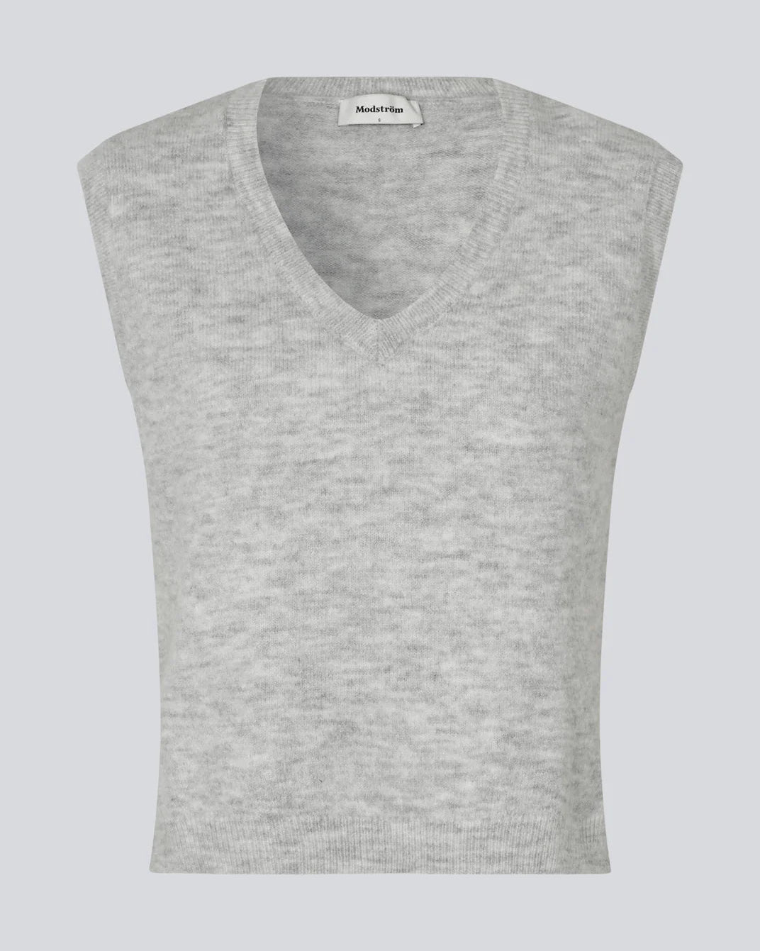 Modström Petronella Spencer Grey Melange Truien & Vesten