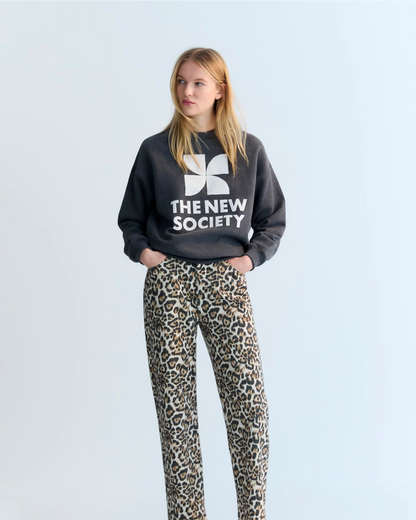 The New Society Logo Sweater Galactic Truien & Vesten