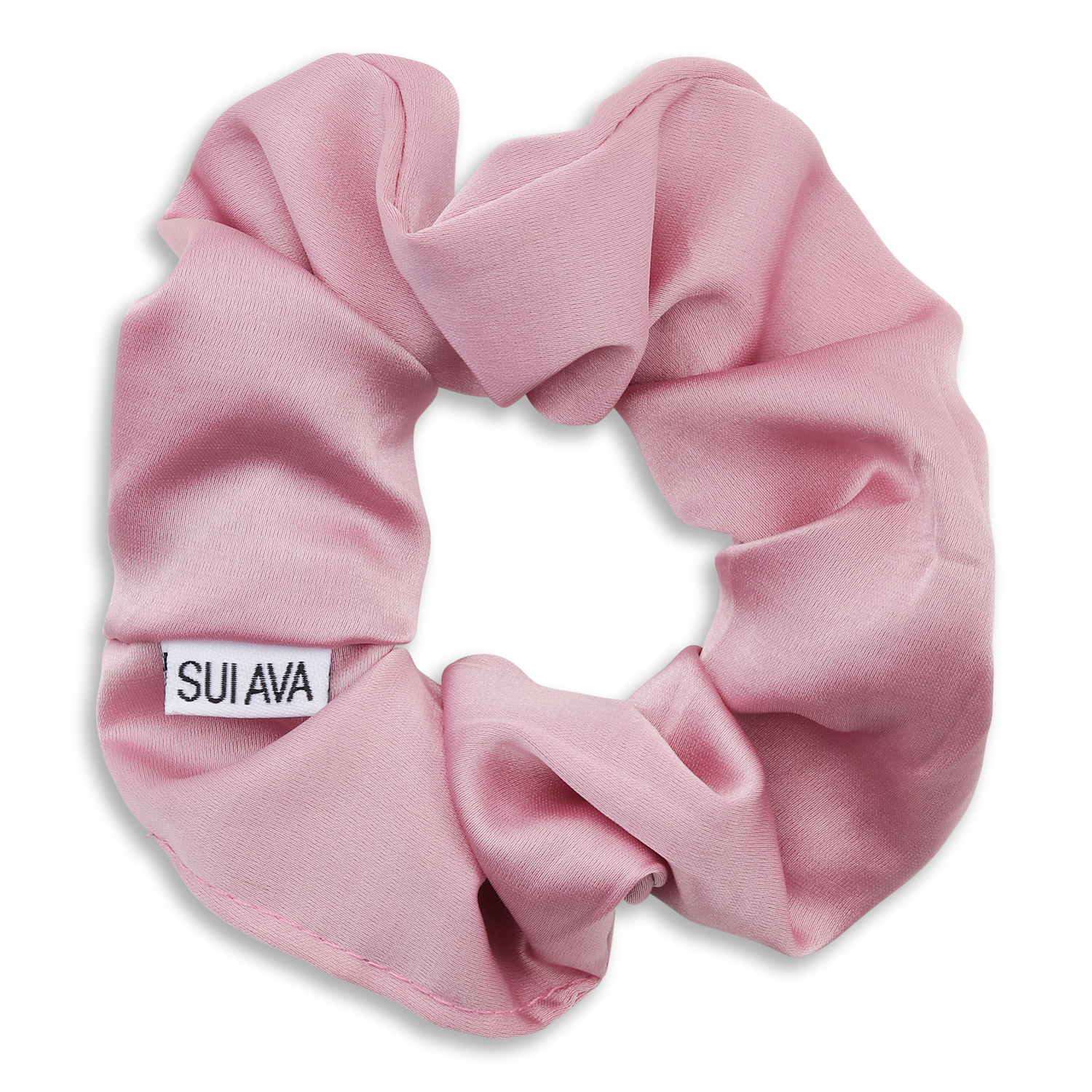 SUI AVA Ribbon Scrunchie Blush Accessoires